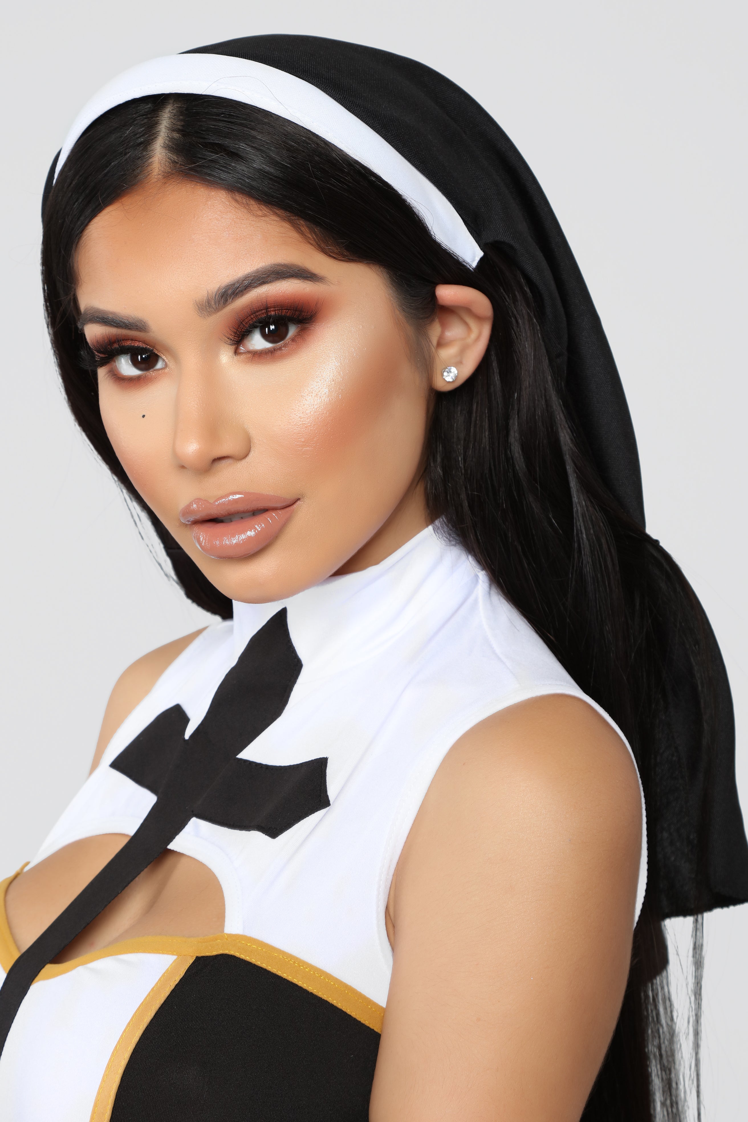 Bad Habits Nun Costume Set