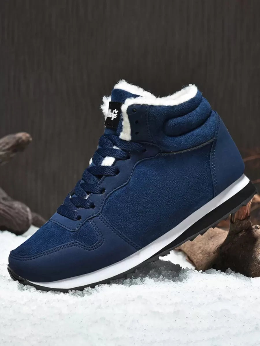 2025 Winter Women's Thermal Lined Warm Snow Boots, Wear-Resistant, Non-Slip, Suitable For Outdoor Activities, Unisex