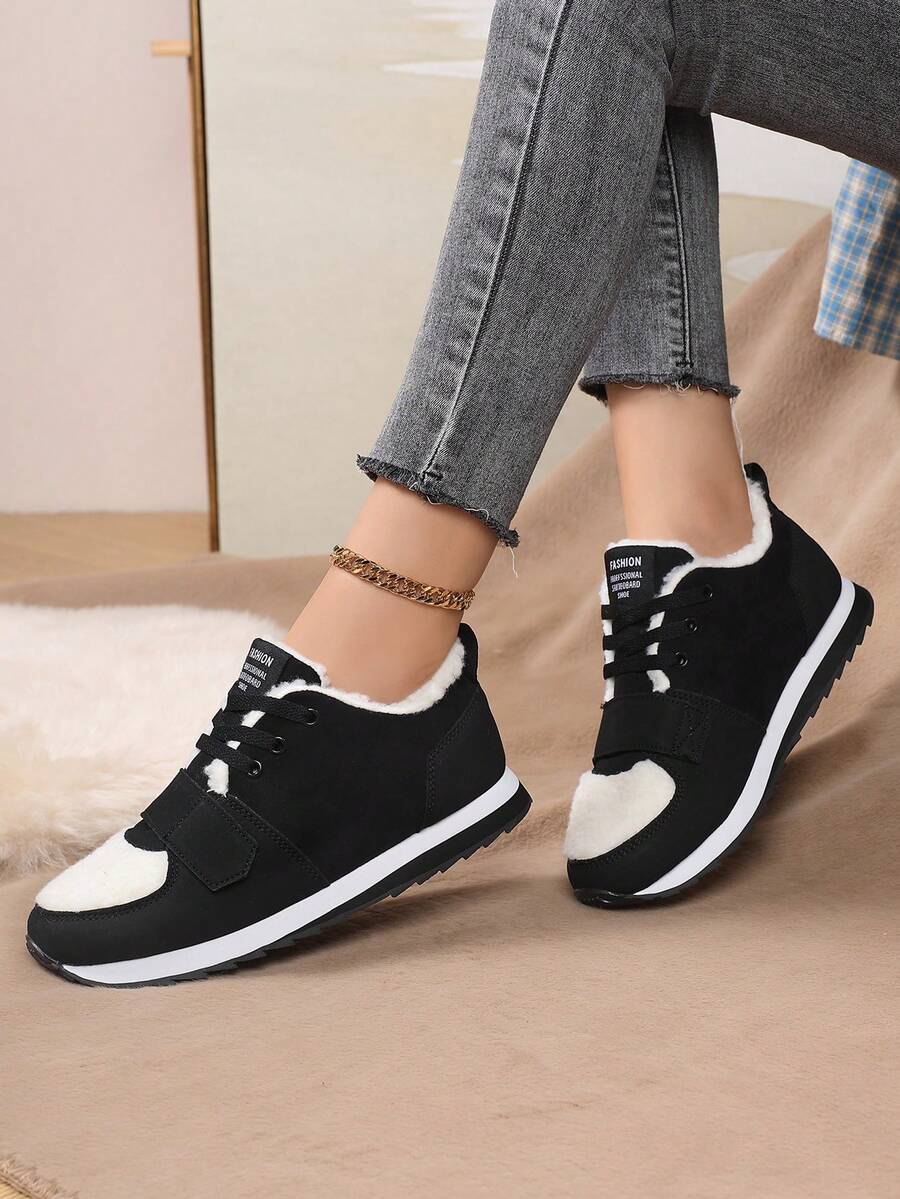 2025 Winter Women's Thermal Lined Warm Snow Boots, Wear-Resistant, Non-Slip, Suitable For Outdoor Activities, Unisex