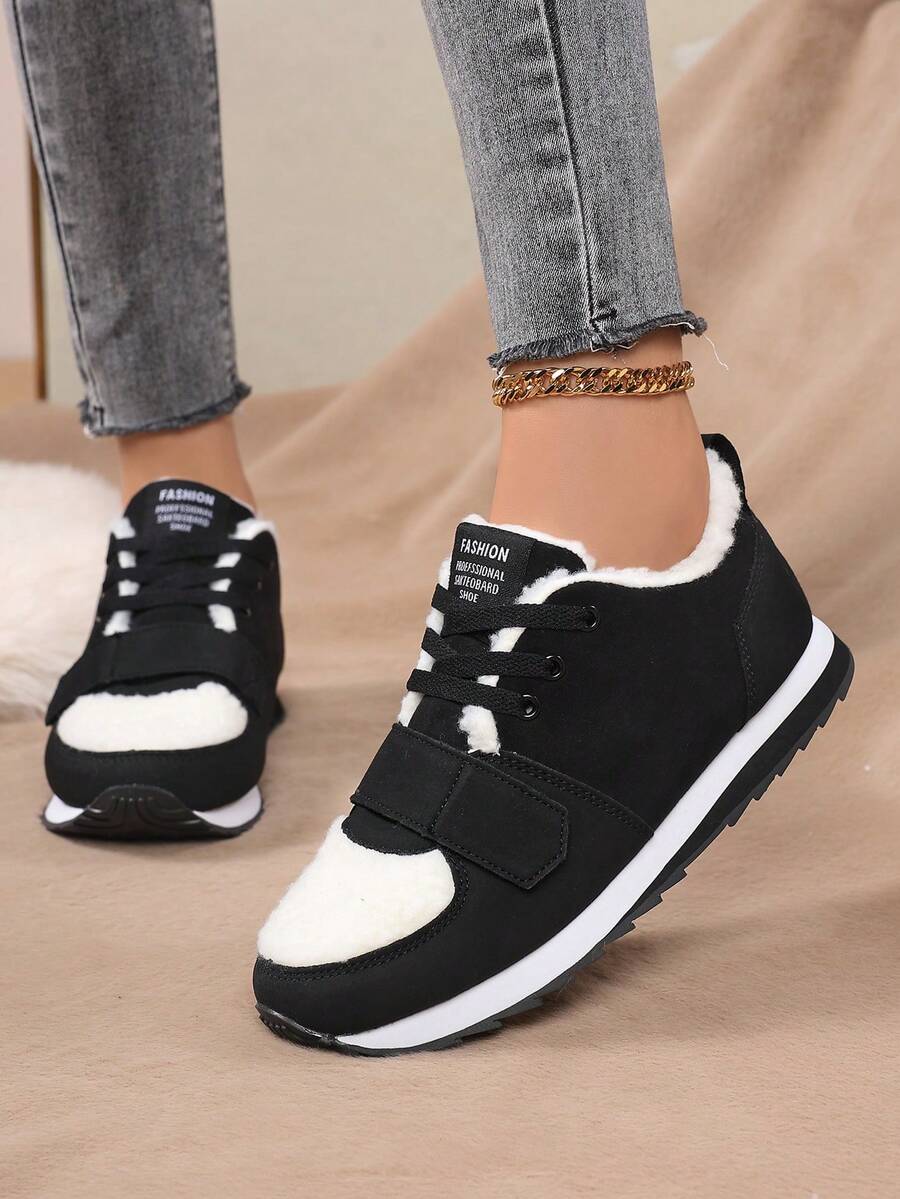 2025 Winter Women's Thermal Lined Warm Snow Boots, Wear-Resistant, Non-Slip, Suitable For Outdoor Activities, Unisex