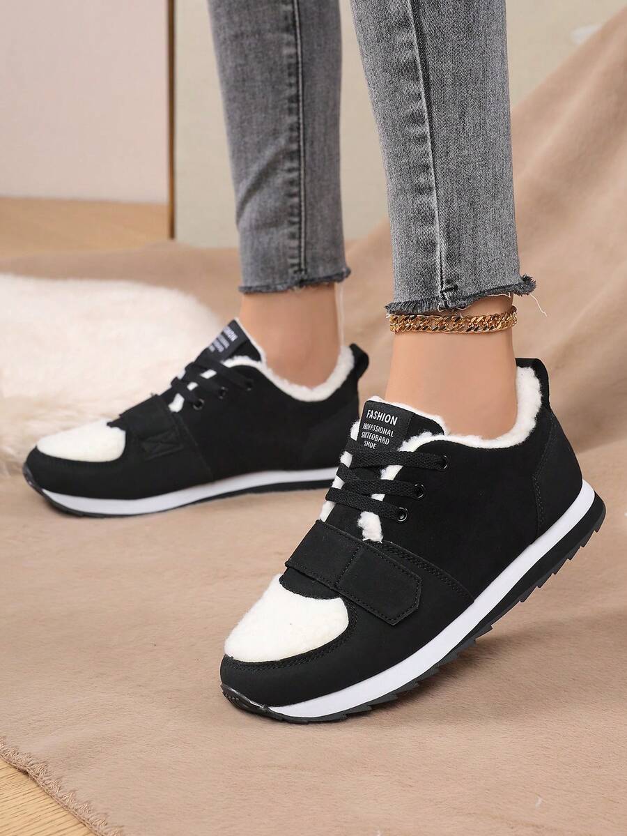 2025 Winter Women's Thermal Lined Warm Snow Boots, Wear-Resistant, Non-Slip, Suitable For Outdoor Activities, Unisex