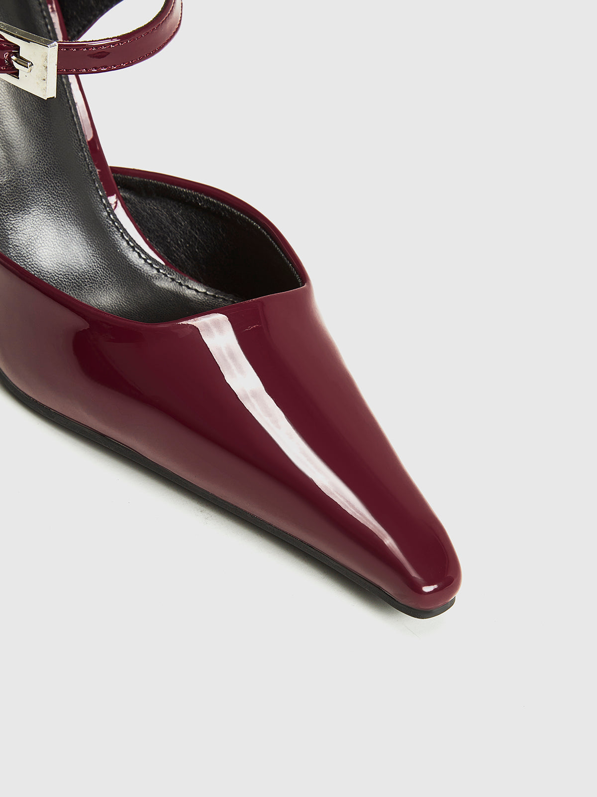 Sharp Slingback High Heel Shoes