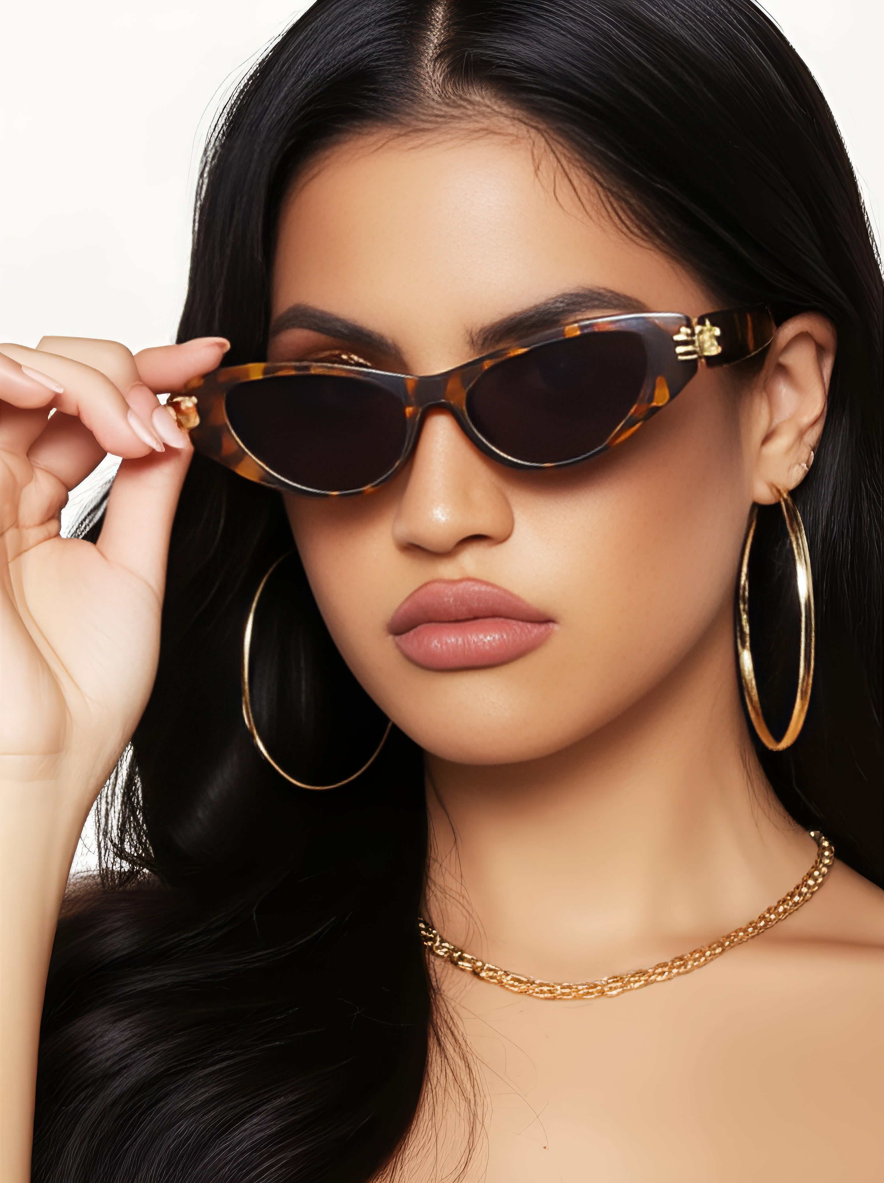 Cat Eye Frame Sunglasses