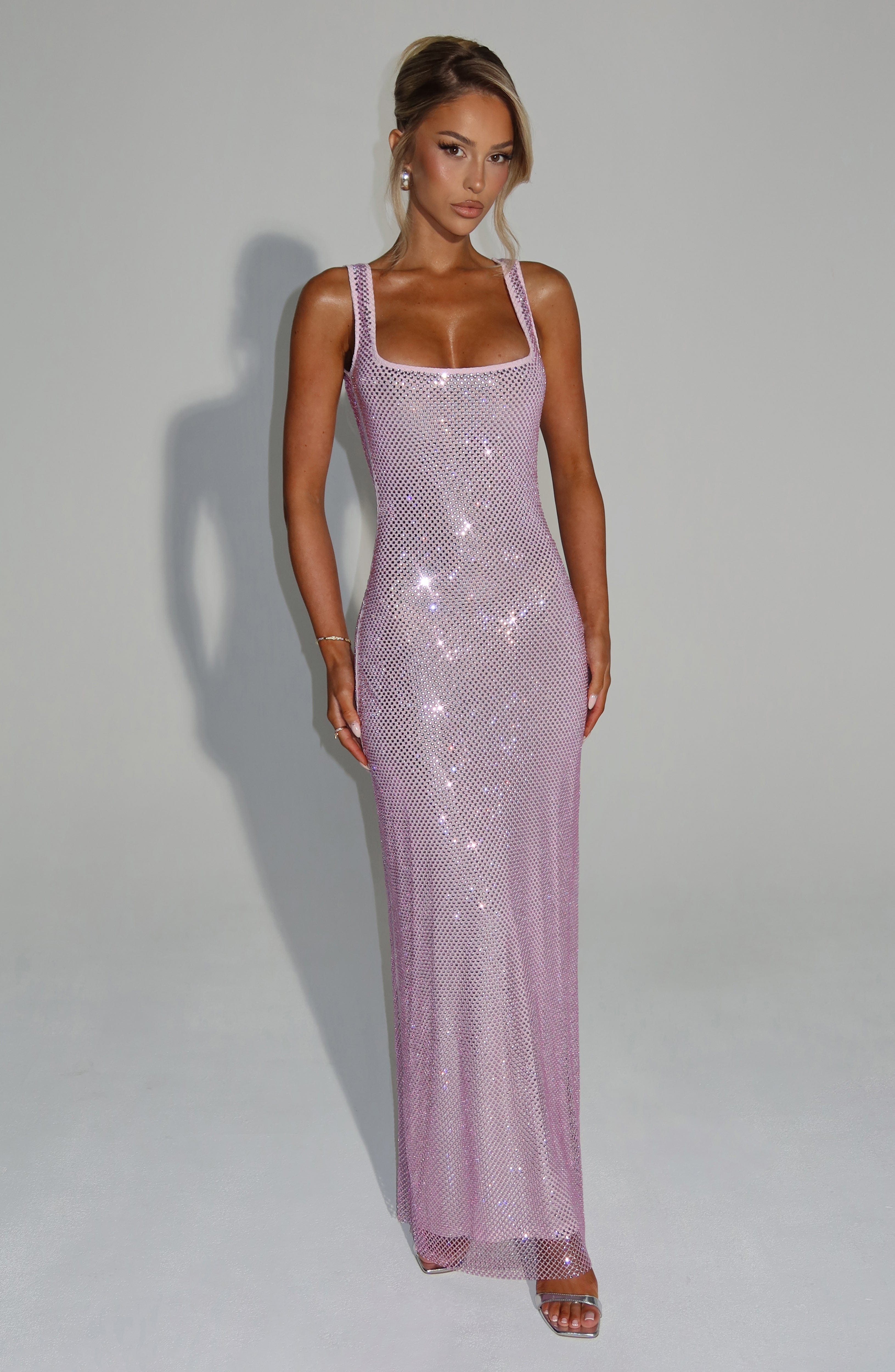 Petal Shine Maxi Dress