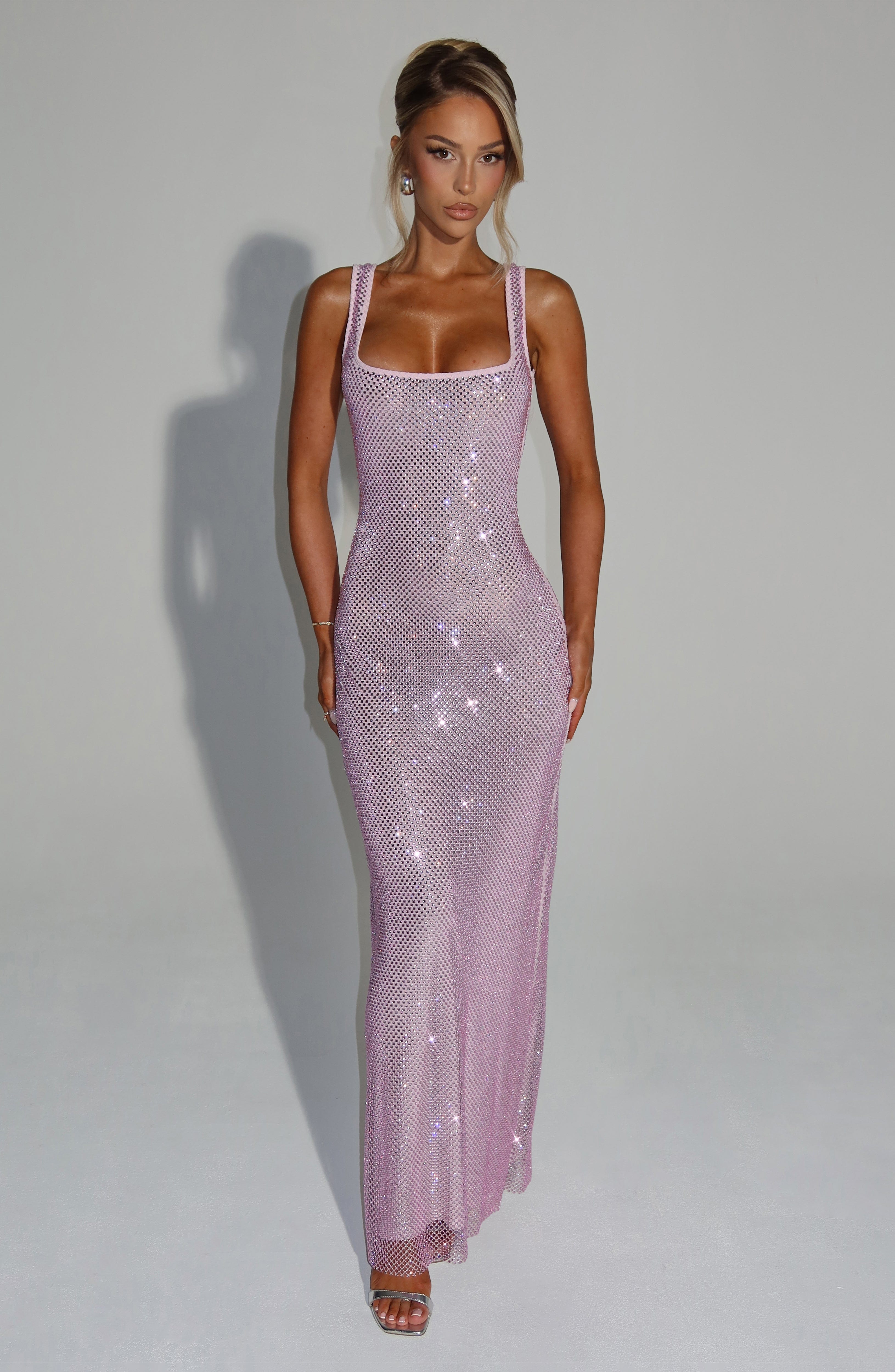 Petal Shine Maxi Dress