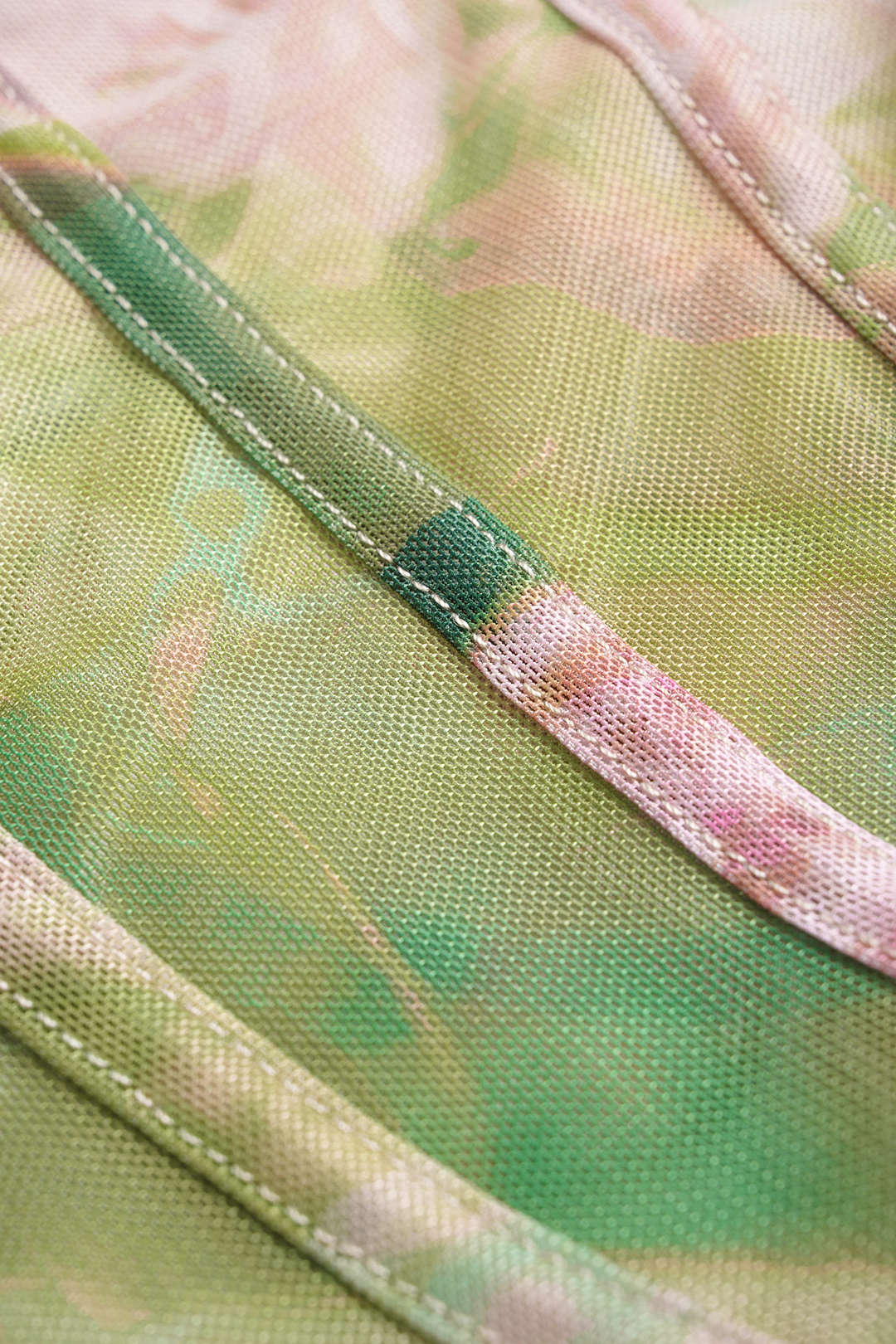 Floral Print Tie-Up Slip Split Sleeveless Midi Dress