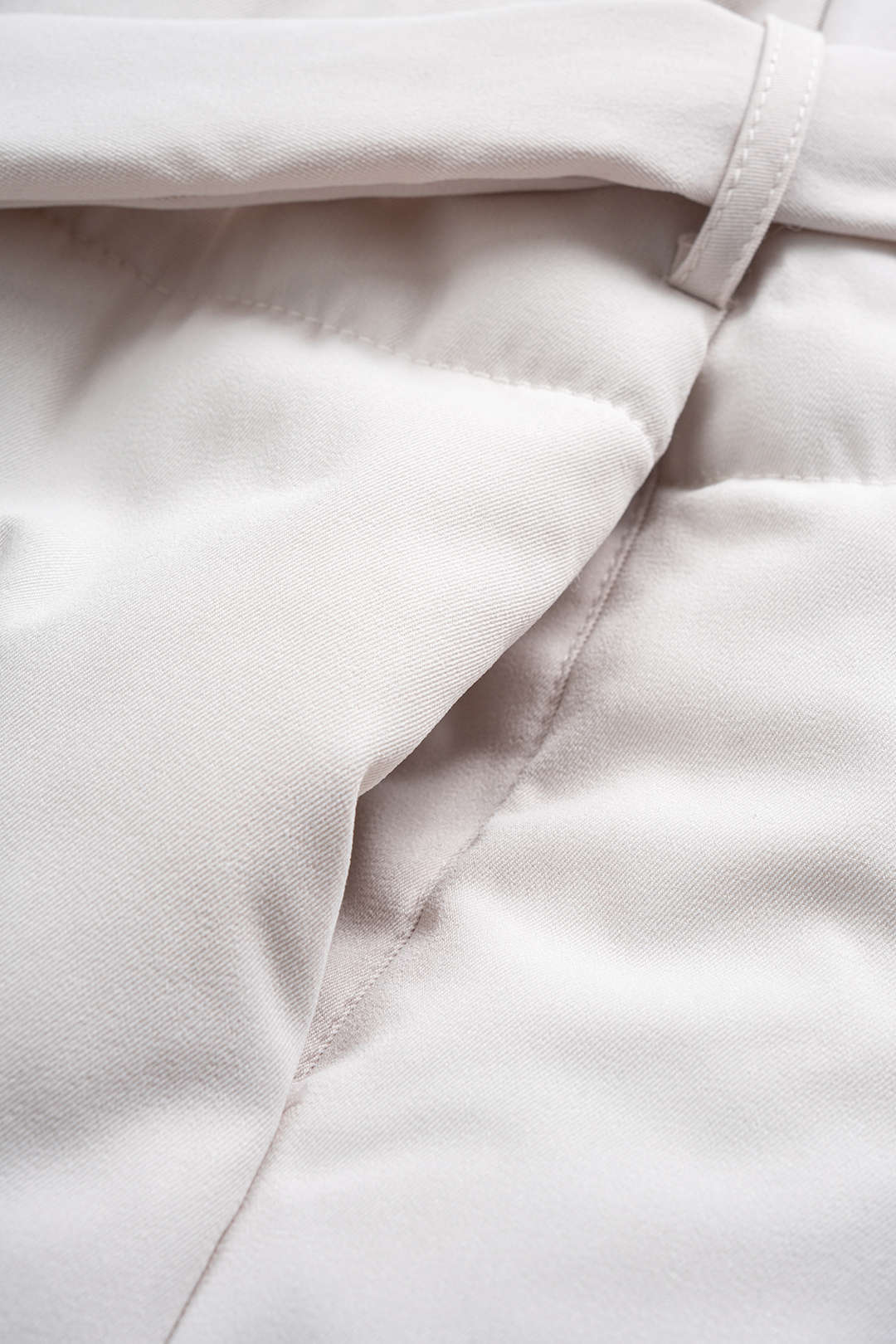 Lapel Tie-Front Coat