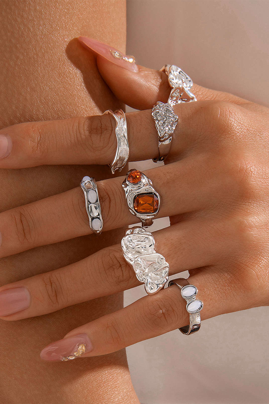 Geometric Irregular Ring Set