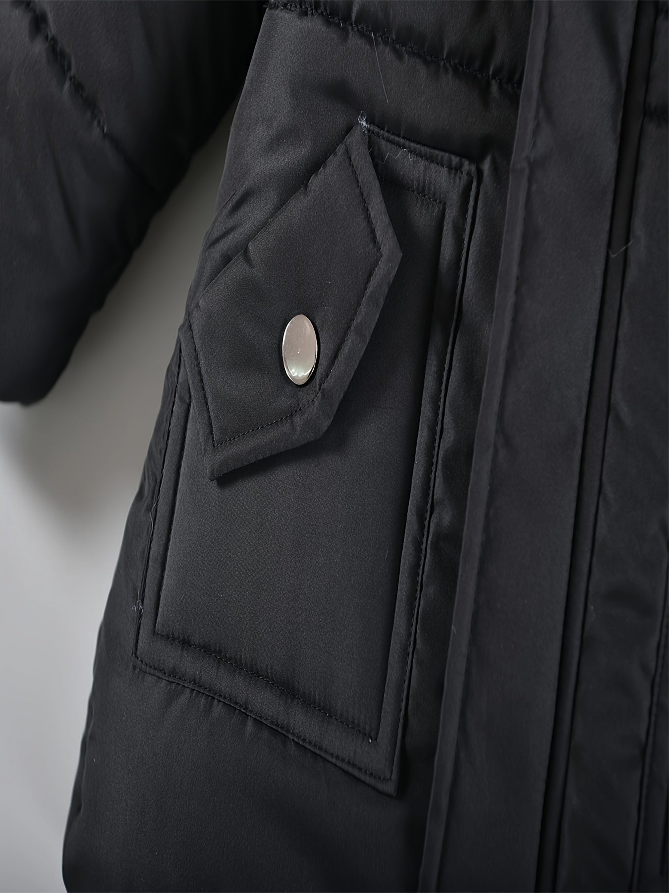 Girls Winter Parka Thickened Warm