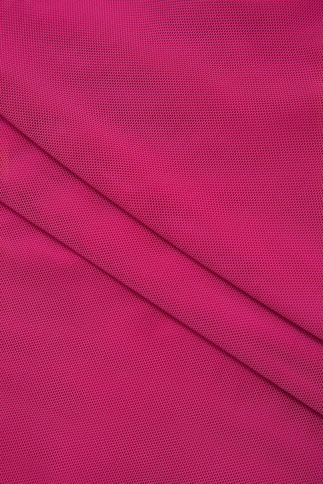 Sheer Mesh Ruffle Trim Asymmetrical Cross Backless Mini Dress