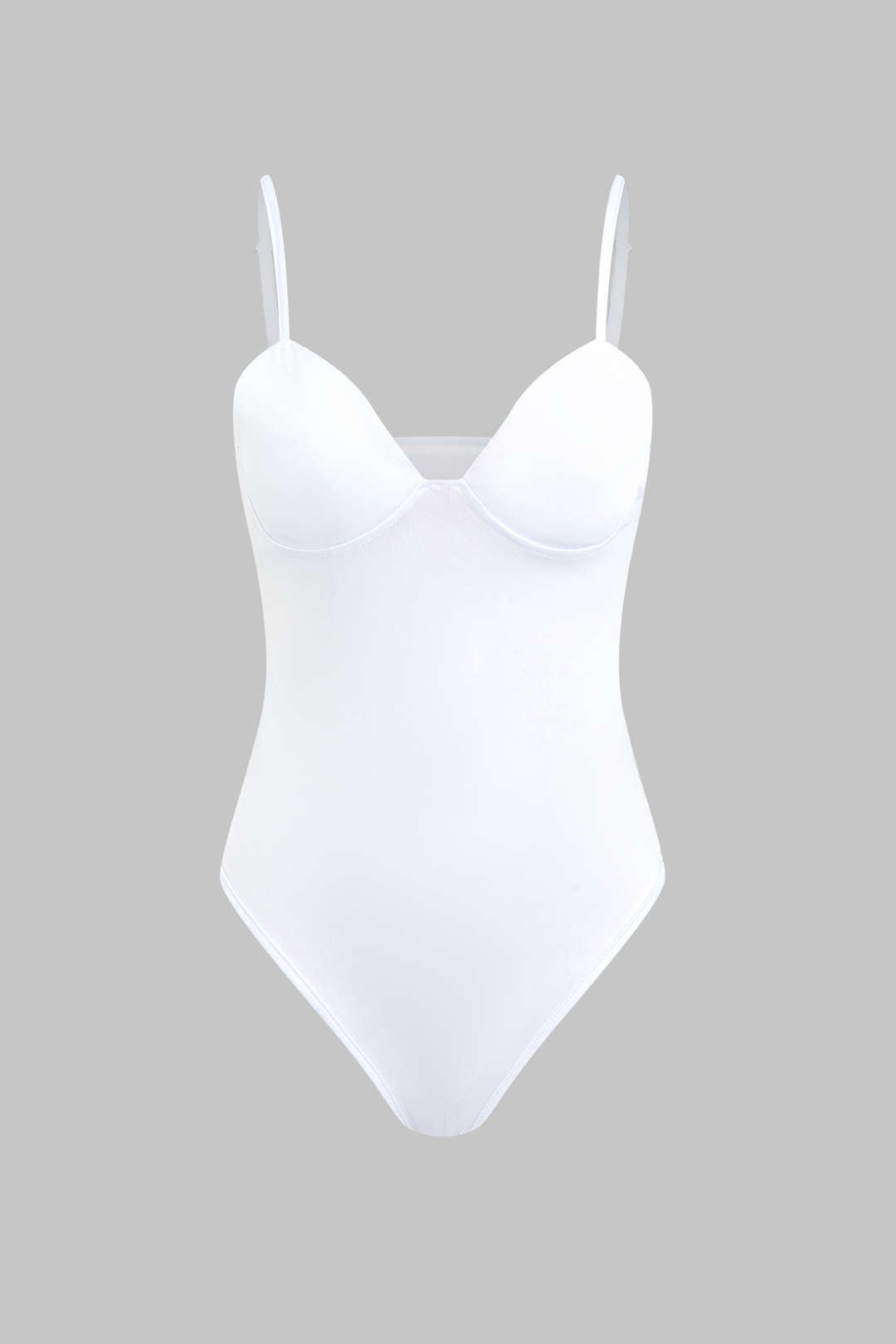 Bustier Slip Bodysuit And Fringe Tie Front Wide Leg Trousers Set