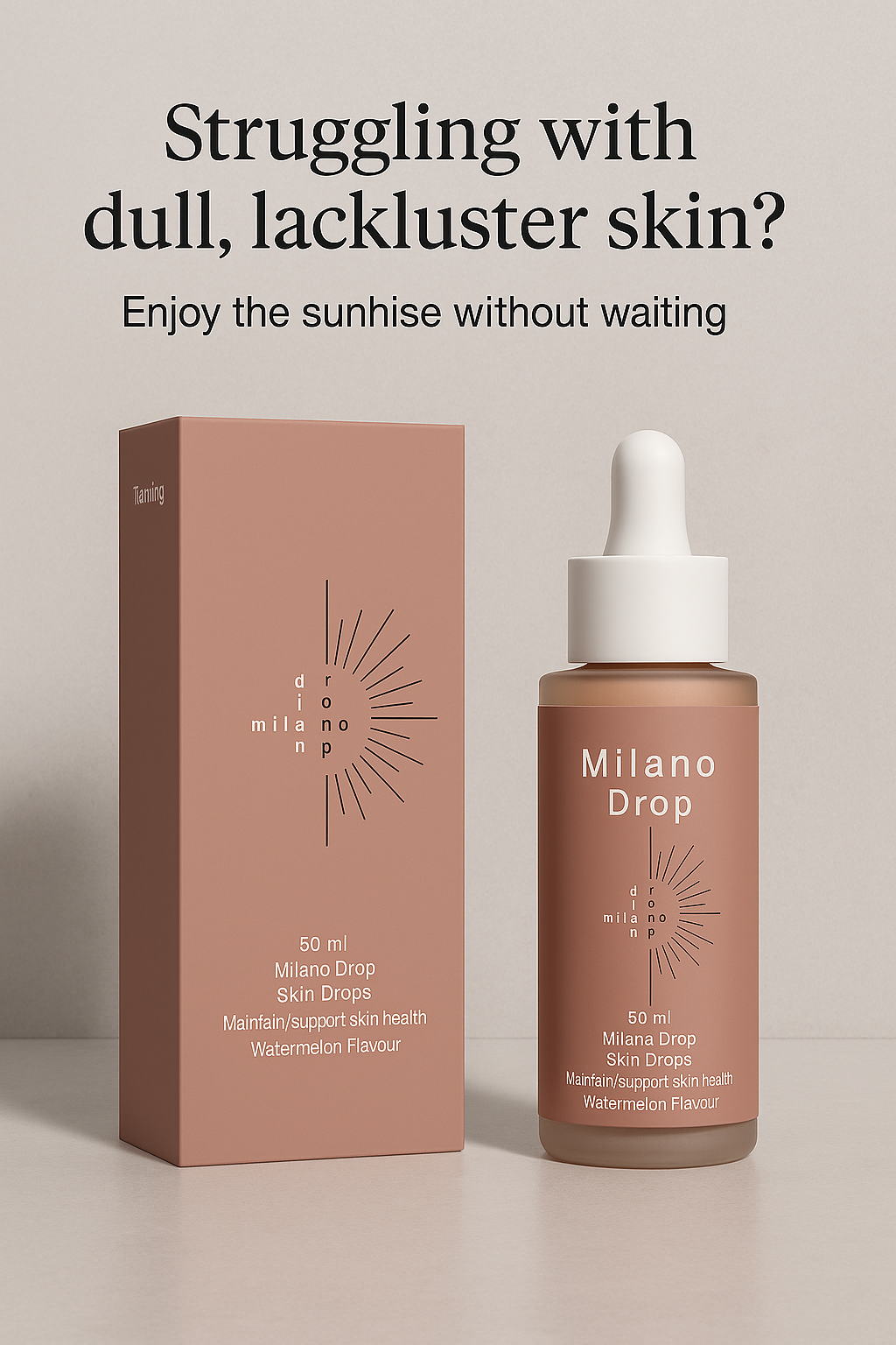 Glow Drops – Tanning & Hydration with Watermelon Extract