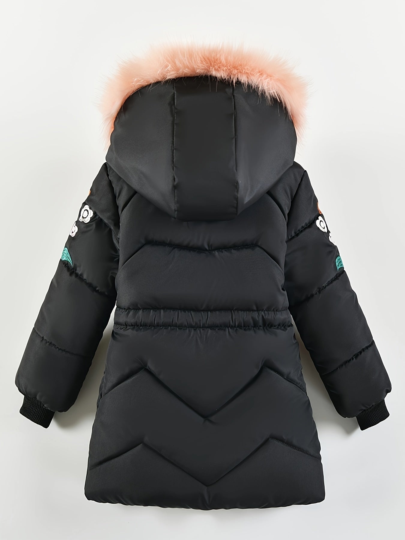 Girls Winter Parka Thickened Warm