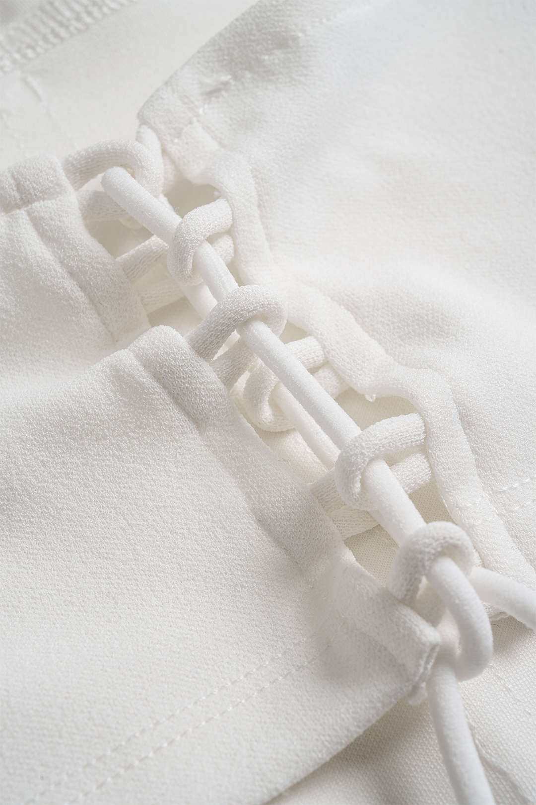 Corset Waist Short Sleeve T-Shirt