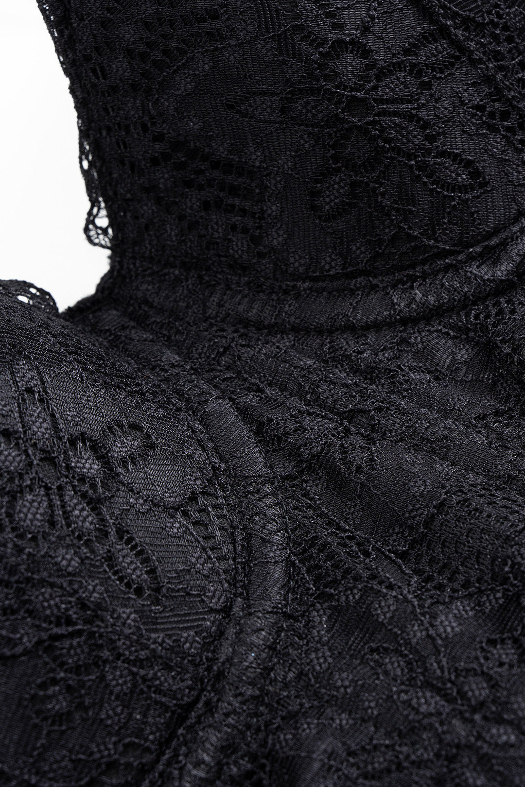 Underwire Lace Trim Mesh Corset Cami Top