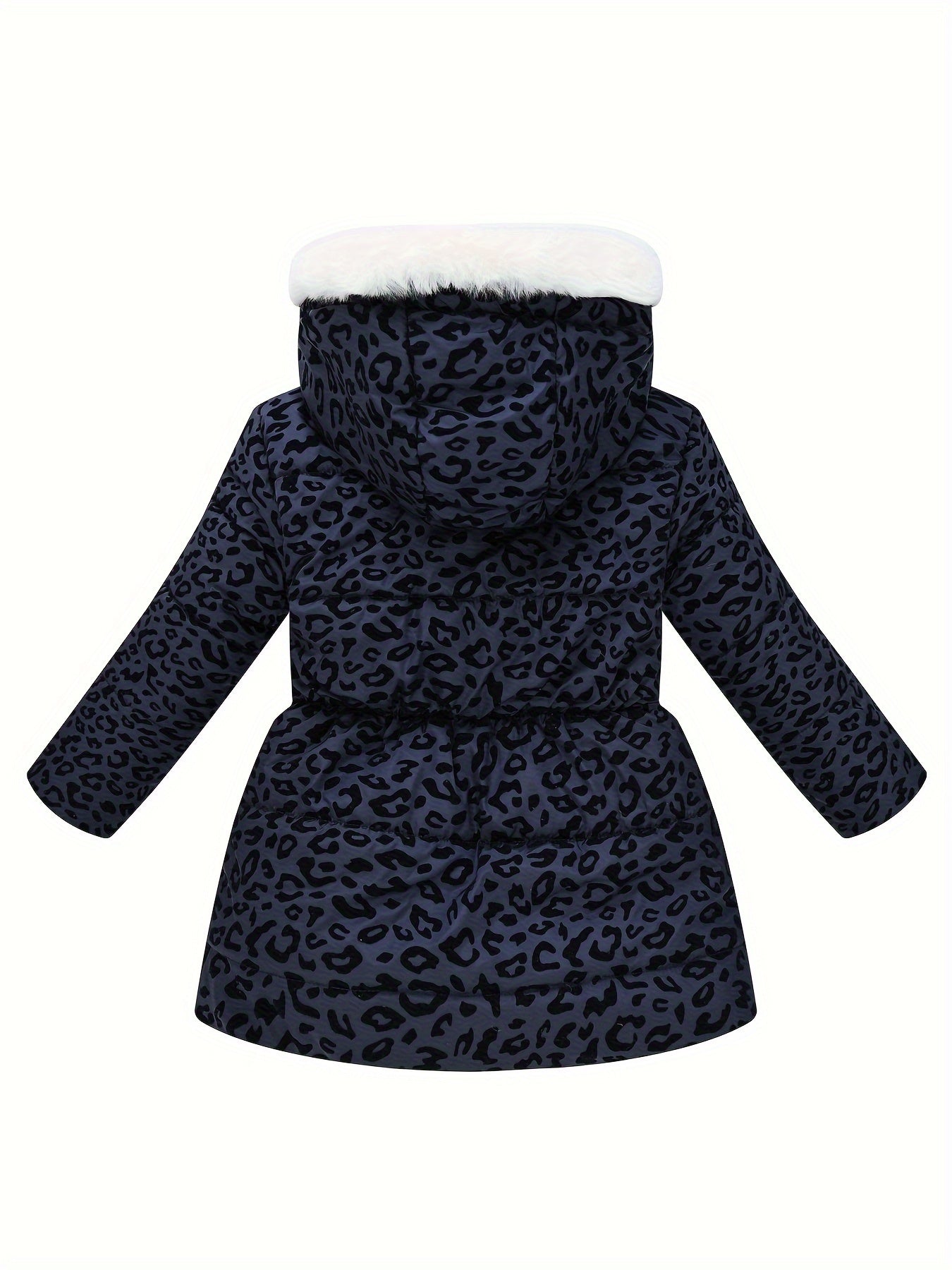 The new children's coat for autumn and winter features fashionable prints for girls. It is a long, waist-cinching, heart-shaped flocked fabric coat for children, full of childlike fun and still fashionable! The touch is delicate and Light Beige-friendly,