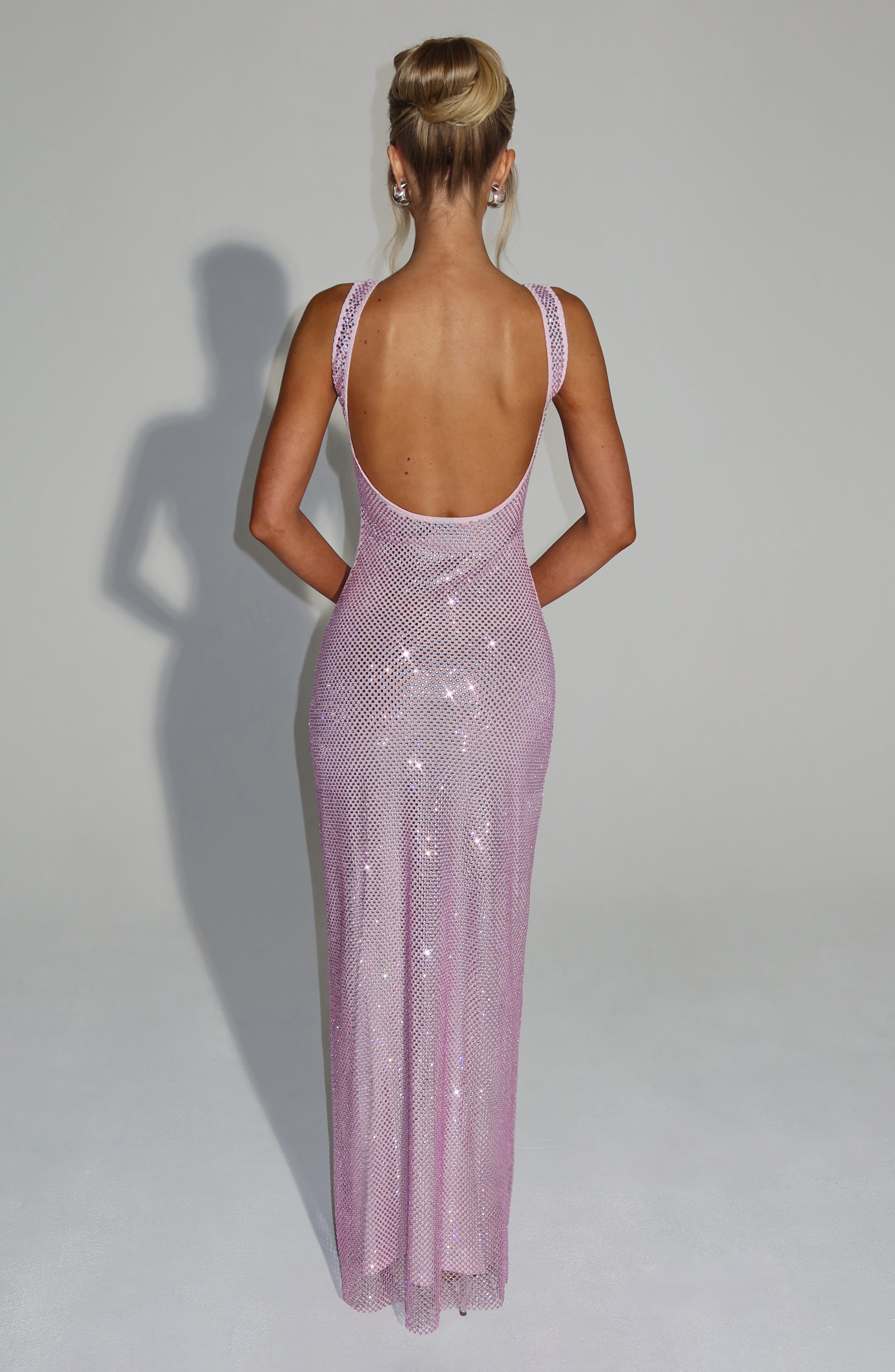 Petal Shine Maxi Dress