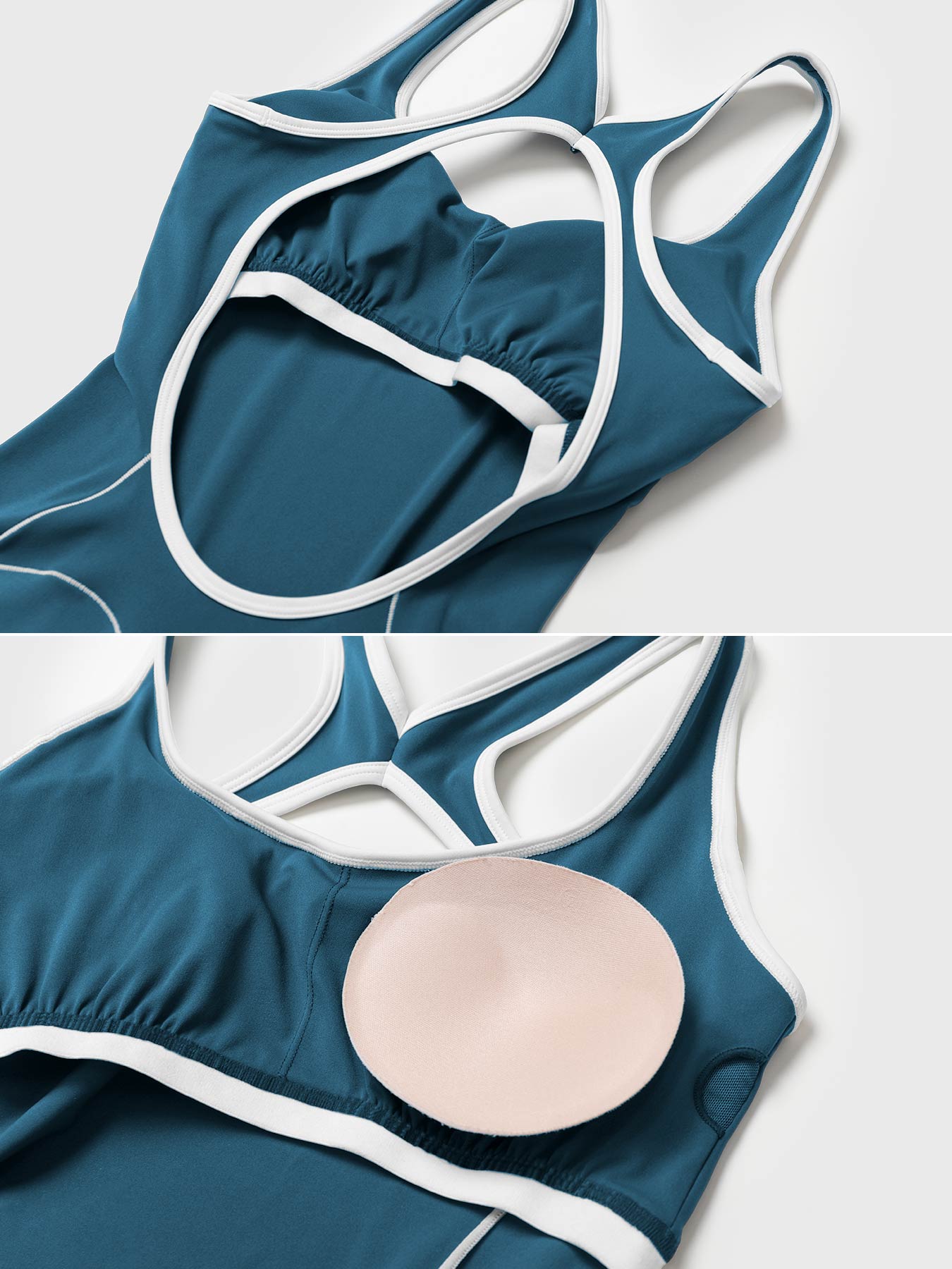 Antonia Contrast Trim Flared Jumpsuit